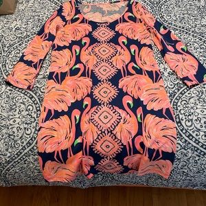 Lilly Pulitzer Beacon Dress Resort Navy